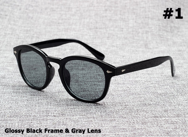 JackJad 2018 Fashion Johnny Depp Lemtosh Style Sunglasses Vintage Round Tint Ocean Lens Brand Design Sun Glasses Oculos De Sol